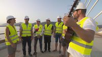 Klapa Dingač zapjevala na Pelješkom mostu	 - 2