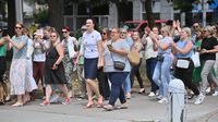 Prosvjedna šetnja dvjestotinjak pravosudnih djelatnika pored NSK-a - 2