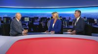 Meteorolog Ivan Čačić u studiju Dnevnika Nove TV - 2