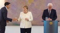 Angela Merkel na sastanku s njemačkim predsjednikom (Foto: AFP) - 5