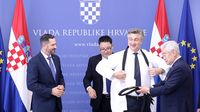 Plenković primio izaslanstvo Svjetske taekwondo federacij - 3