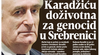 Naslovnica Blica za 21.3.2019. (Foto: Screenshot)