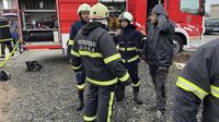 Vatrogasci gasili požar u Sibinju - 1
