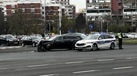Sudar automobila u zagrebačkim Dugavama - 2