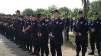 Policijska blokada Hrtkovaca (Foto: A. Martinović)