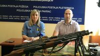 Požeška policija od 78-godišnjaka na području Brestovca zaplijenila arsenal oružja (Foto: PU požeško-slavonska)