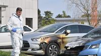 Zapaljeni automobil u Novom Zagrebu - 2