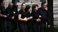 Pogreb ubijenog zaštitara u Beogradu - 8