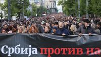 Veliki prosvjed u Beogradu nakon dva krvoprolića u Srbiji - 4