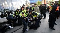Sukob prosvjednika i policije u Malmöu - 3