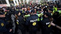 Sukob prosvjednika i policije u Malmöu - 4