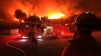 Vatra još uvijek nije pod kontrolom (Foto: AFP)