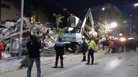 Ruševine zgrade u Draču (Foto: Dnevnik.hr)
