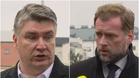 Predsjednik Zoran Milanović i ministar obrane Mario Banožić