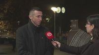 Ivan Penava i Marina Bešić Đukarić, reporterka Dnevnika Nove TV - 1