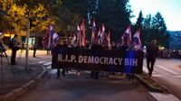 Prosvjed u Mostaru (Foto: Dnevnik.hr)