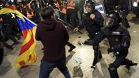 Prosvjedi u Barceloni (Foto: AFP)