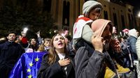 Tisuće Gruzijaca u ponedjeljak prosvjeduju pred parlamentom