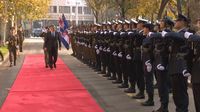 Doček predsjednika Zorana Milanovića ispred Ministarstva obrane - 2