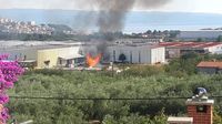Požar u Splitu (Foto: Dalmacija Danas)