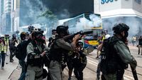 Nastavljaju se nasilni prosvjedi u Hong Kongu (Foto: AFP) - 4