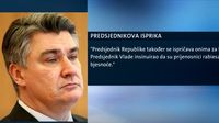 Isprika predjsednika Zorana Milanovića - 2