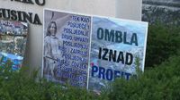 Prosvjed u Dubrovniku - 2