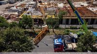 Dizalica koja se srušila u oluji - 2