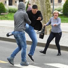 Incident ispred suda (Foto: Pixell)