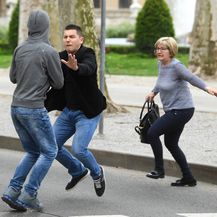 Incident ispred suda (Foto: Pixell)
