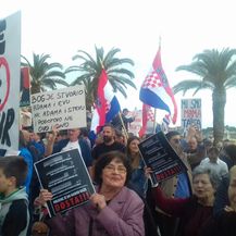 Prosvjed protiv Istanbulske konvencije u Splitu (Foto: Sofija Preljvukić) - 2