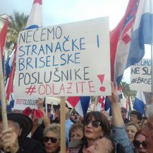 Prosvjed protiv Istanbulske konvencije u Splitu (Foto: Sofija Preljvukić) - 4