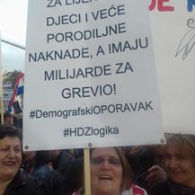 Prosvjed protiv Istanbulske konvencije u Splitu (Foto: Sofija Preljvukić) - 5