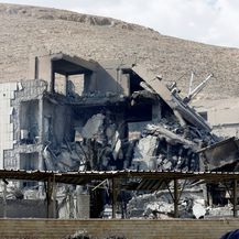 Ruševine istraživačkog centra kod Barezeha (Foto: AFP)