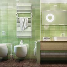 Kupaonice sa zidnim pločicama u boji - 3