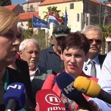 Predsjednica o incidentu u Beogradu (Foto: Dnevnik.hr)