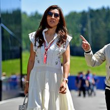 Bernie Ecclestone i Fabiana Flosi (Foto: AFP)