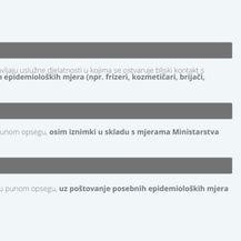 Druga faza popuštanja mjera