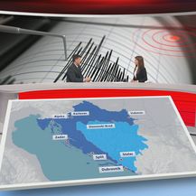 Snježan Prevolnik iz Hrvatske seizmološke službe i Valentina Baus - 1