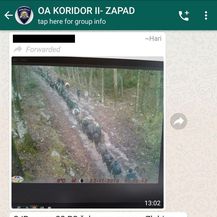 Dopisivanje u neformalnoj policijskoj grupi