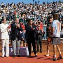 Princeza Charlene i princ Alber pratili su finale teniskog turnira u Monte-Carlu