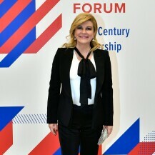 Kolinda Grabar-Kitarović 2022. na gala večeri povodom 30. godišnjice američko-hrvatskih diplomatskih odnosa