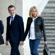 Brigitte Macron u trapericama