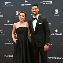 Jelena i Novak Đoković na dodjeli Laureusa