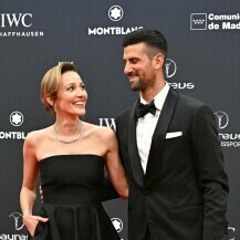 Jelena i Novak Đoković na dodjeli Laureusa