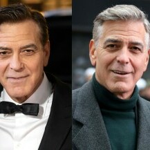 George Clooney s obojenom kosom i sijednim vlasima