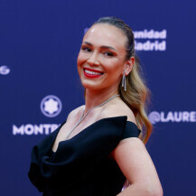 Donna Vekić na godišnjoj ceremoniji dodjele sportskih nagrada Laureus u Madridu