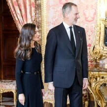Kraljica Letizia u elegantnom crnom izdanju