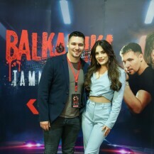 Ana Uršula Najev na premijeri filma - 2
