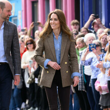 Catherine Middleton u skinny trapericama i gležnjačama See by Chloe - 7